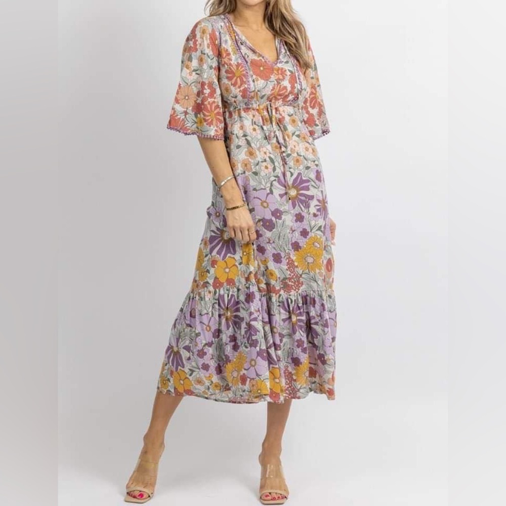 Bohemian Midi Dress
